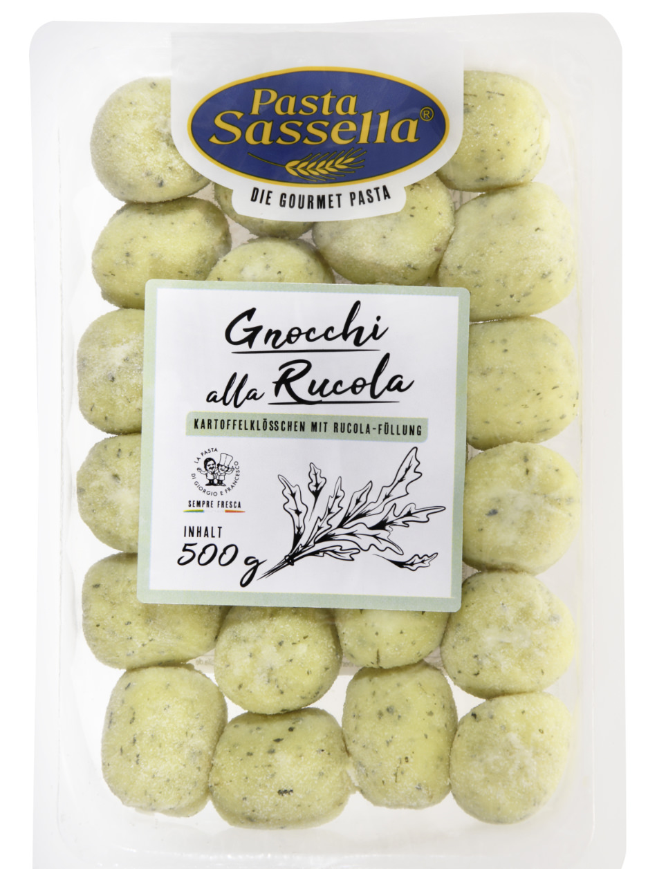 Pasta Sassella, Gnocchi-rucola